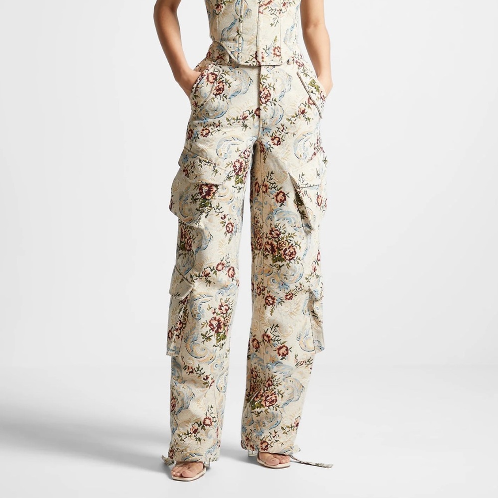 Maniere De Voir Floral Jumpsuit